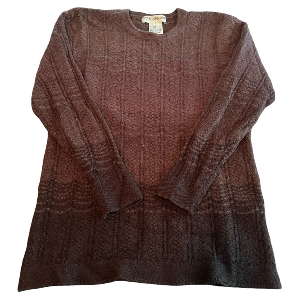 JH Collectibles Women's 100% Wool Sweater Size S Vintage Dadcore​